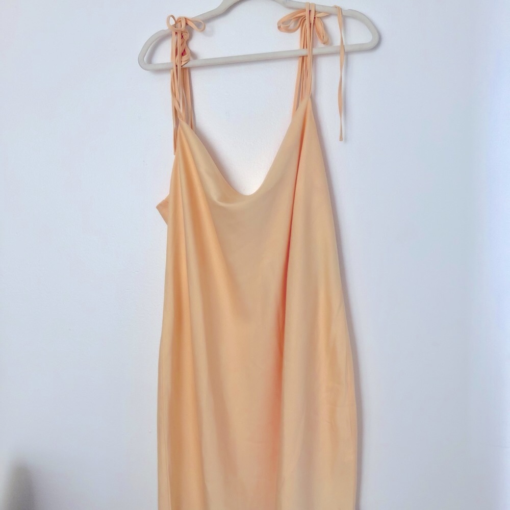 Yellow Slip Dress